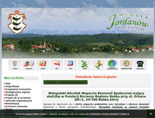 Tablet Screenshot of jordanow.pl